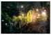 Obraz na szkle Zielona mgławica - oślepiające gwiazdy w przestrzeni kosmicznej 146441 additionalThumb 2
