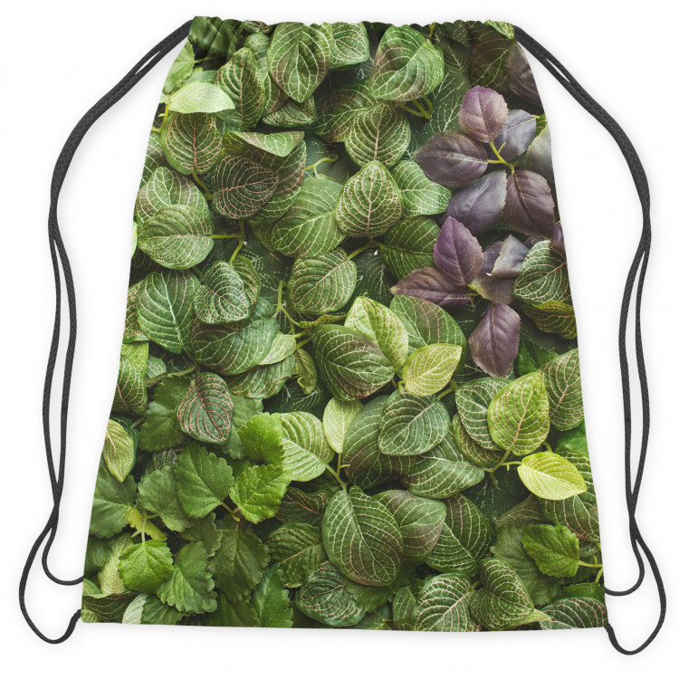 Worek plecak Płożąca zieleń - bujna roślinność w detalicznym przedstawieniu 147441 additionalImage 2