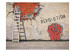 Fototapeta Ręka rewolucji - miejski mural z zaciśnięta dłonią w stylu street art 60751 additionalThumb 1