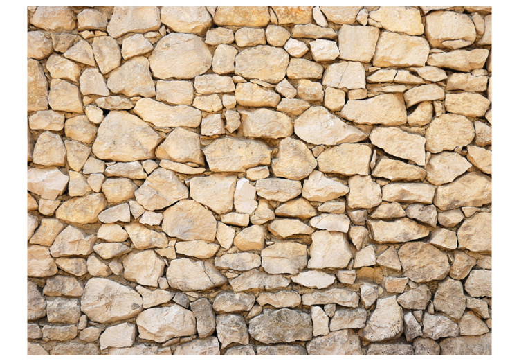 Fototapeta Prowansalski styl - tło w deseń kamiennego muru w rustykalnym stylu 60981 additionalImage 1