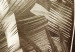 Fototapeta Kompozycja z liści – abstrakcja z liśćmi w odcieniach szarości i brązu 142302 additionalThumb 3