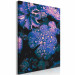 Obraz do malowania po numerach Lawendowa atmosfera - duże fioletowe liście i krople wody 146212 additionalThumb 4