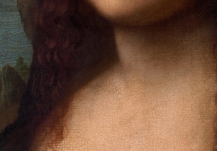 Okrągły obraz Leonardo da Vinci - Gioconda - malowany portret Mona Lisy 148722 additionalImage 3