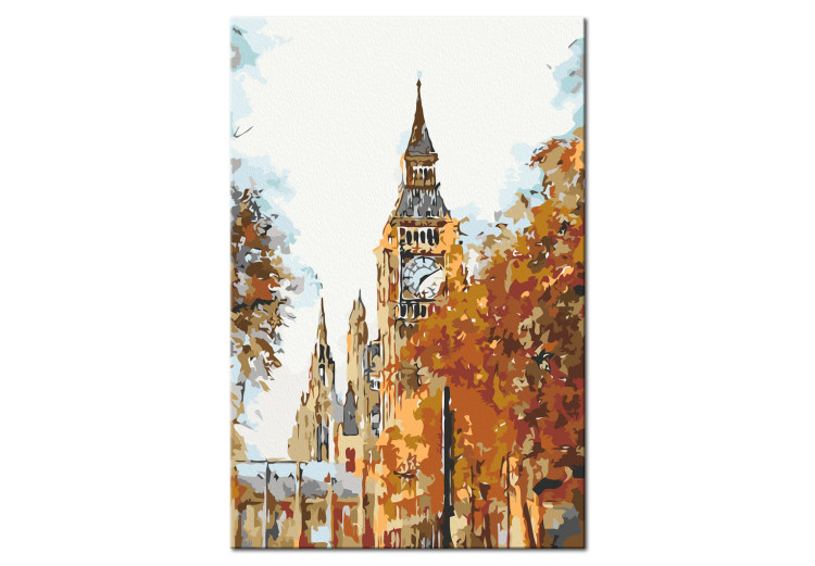 Obraz do malowania po numerach Jesień w Londynie 132032 additionalImage 6