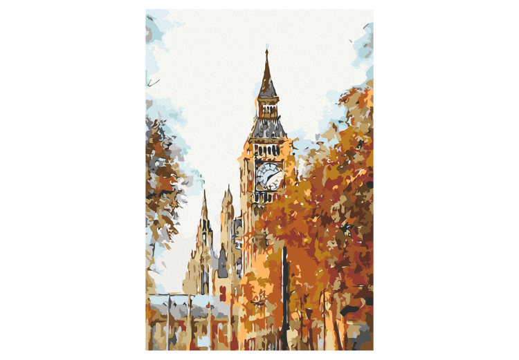 Obraz do malowania po numerach Jesień w Londynie 132032 additionalImage 7