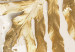 Plakat Złote eleganckie liście - rośliny w klimacie świątecznym 148042 additionalThumb 11