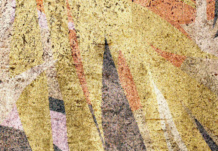 Fototapeta Rozproszona kolorystyka - barwna abstrakcja z egzotyczną roślinnością 135452 additionalImage 4