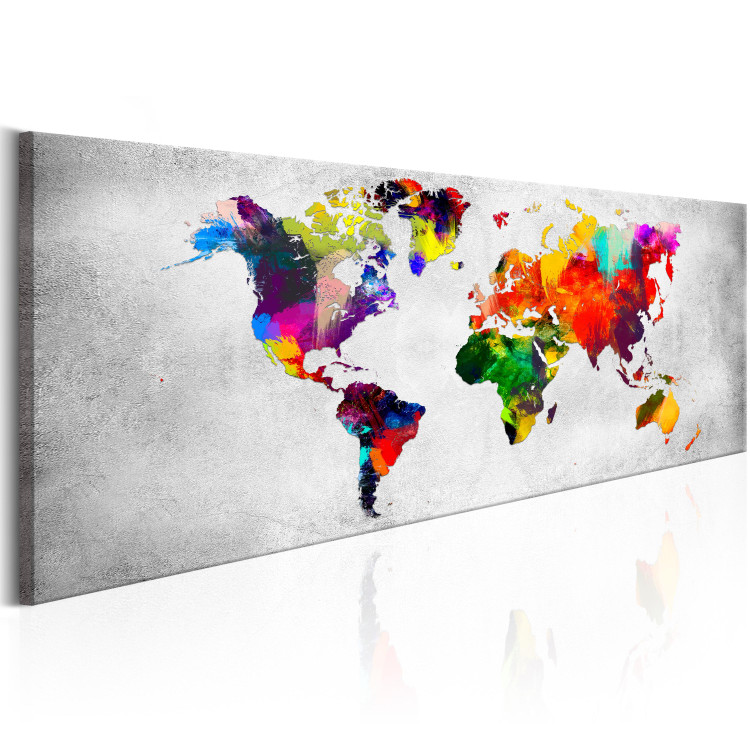 Obraz Mapa świata: Kolorowa rewolucja 97452 additionalImage 2