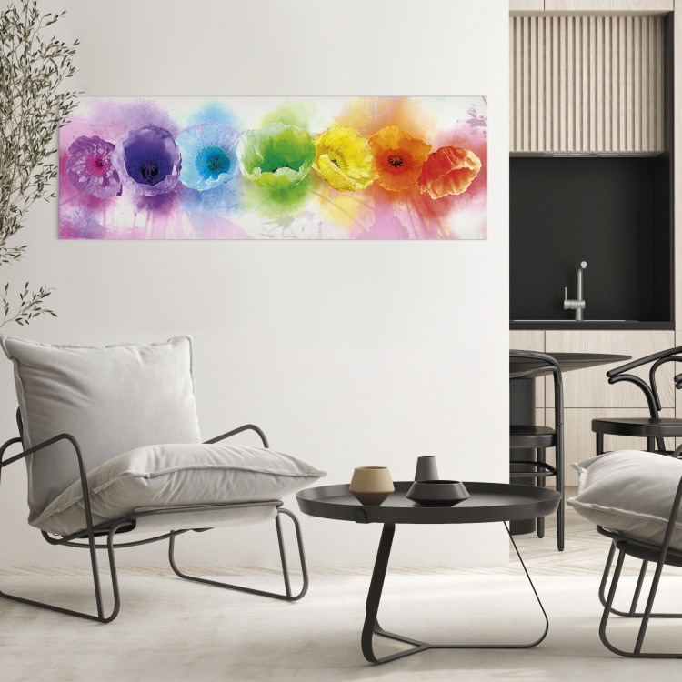 Obraz Rainbow-hued poppies 56162 additionalImage 9