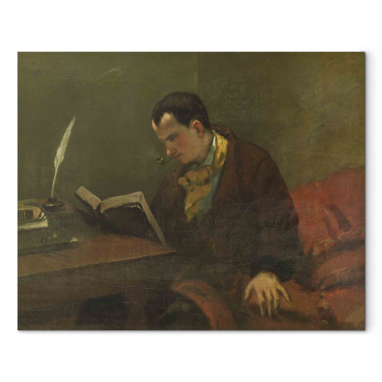 Reprodukcja obrazu Portret Charlesa Baudelaire'a 156572