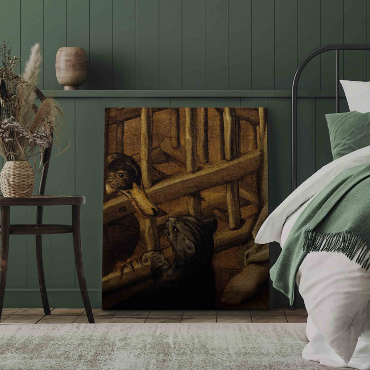 Reprodukcja Leda and the Swan obraz na ścianę malarza Tintoretto sklep bimago