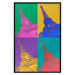 Plakat Kolorowy Paryż - kolaż z wieżami Eiffla w stylu pop-art 144782 additionalThumb 22