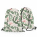 Worek plecak Łagodne magnolie - subtelny wzór roślinny w stylu cottagecore 147382 additionalThumb 3