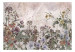 Fototapeta Letnia łąka - pejzaż natury i kwitnących polnych kwiatów w stylu retro 135733 additionalThumb 1