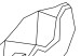 Obraz Czarne kontury płynącego wieloryba - biała, minimalistyczna abstrakcja 128043 additionalThumb 4