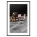 Plakat Lądowanie na Księżycu - zdjęcie statku, astronauty i flagi w kosmosie 146243 additionalThumb 26