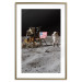 Plakat Lądowanie na Księżycu - zdjęcie statku, astronauty i flagi w kosmosie 146243 additionalThumb 25