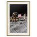 Plakat Lądowanie na Księżycu - zdjęcie statku, astronauty i flagi w kosmosie 146243 additionalThumb 27