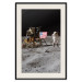 Plakat Lądowanie na Księżycu - zdjęcie statku, astronauty i flagi w kosmosie 146243 additionalThumb 24
