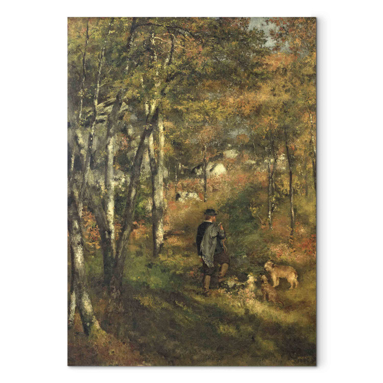 Reprodukcja obrazu Jules Le Coeur in the Forest of Fontainebleau 152743
