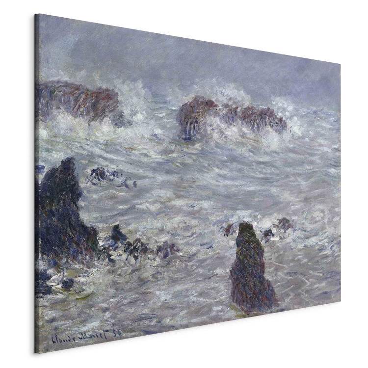 Reprodukcja obrazu Storm, off the Coast of Belle-Ile 158743 additionalImage 2