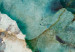 Fototapeta Turkusowa melancholia - abstrakcyjna marmurowa akwarela z deseniami 142953 additionalThumb 4