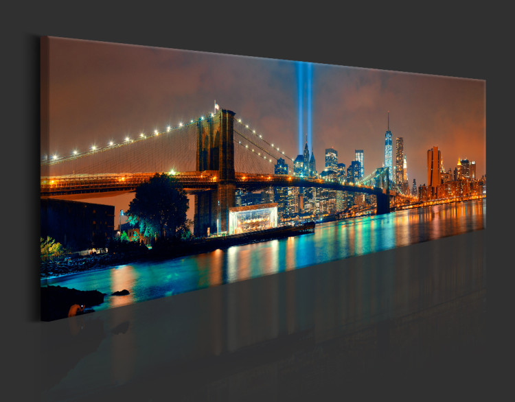 Obraz na szkle Nowy Jork: Piękna noc [Glass] 94173 additionalImage 6