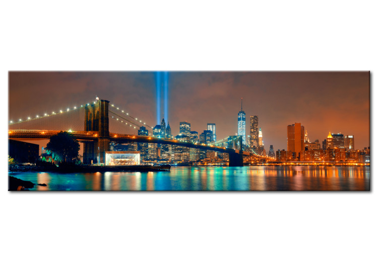 Obraz na szkle Nowy Jork: Piękna noc [Glass] 94173 additionalImage 2