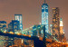 Obraz na szkle Nowy Jork: Piękna noc [Glass] 94173 additionalThumb 4