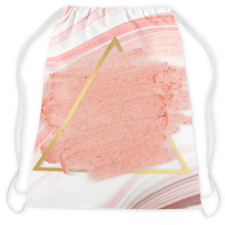 Worek plecak Perłowa planeta - abstrakcyjna kompozycja na tle różowych smug 147383 additionalImage 2