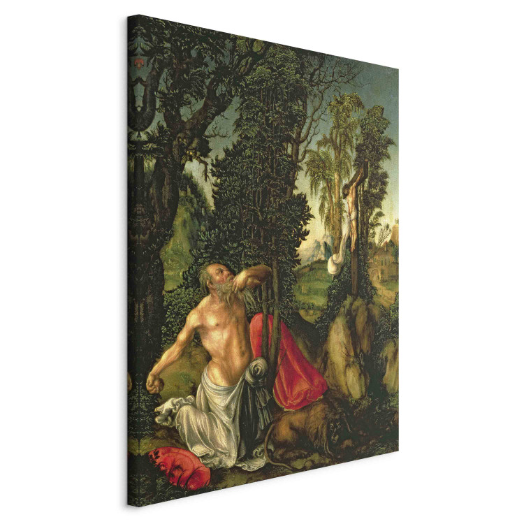 Reprodukcja Święty Hieronim - obraz na ścianę malarza: Lucas Cranach ...