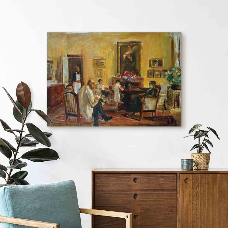 Reprodukcja obrazu Artysta i jego rodzina w domu w Wannsee 158214 additionalImage 5