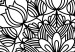 Obraz Orientalna mandala - czarno-biała kompozycja w stylu zen 124424 additionalThumb 4