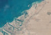 Obraz Zdjęcie satelitarne Dubaju - fotografia z pustynią i arabskim miastem 123164 additionalThumb 5
