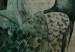 Obraz okrągły Akwarelowe pawie - ozdobne ptaki na kwitnących gałęziach 148664 additionalThumb 3