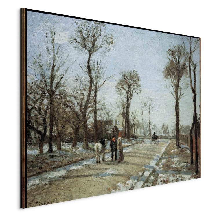 Reprodukcja obrazu Droga do Wersalu: Louveciennes w zimowym słońcu 156364 additionalImage 2