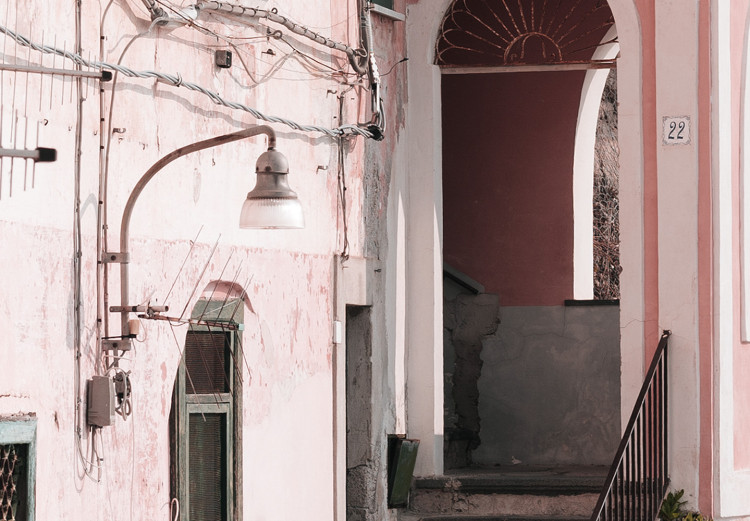Obraz Architektura w Amalfi - pastelowy budynek w południowych Włoszech 135874 additionalImage 4