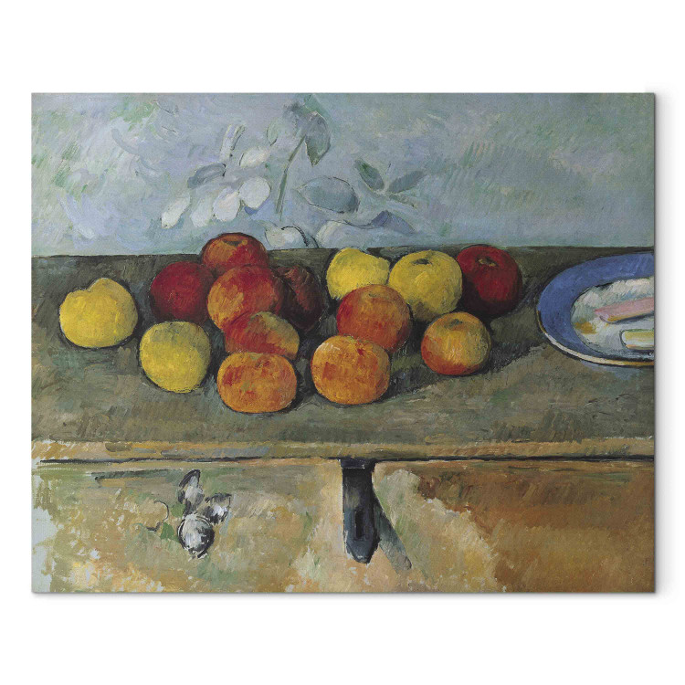 Reprodukcja obrazu Still life of apples and biscuits 157794