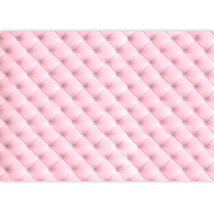 Fototapeta Słodka pianka - kompozycja o teksturze różowej skóry z pikowaniem 97094 additionalImage 3