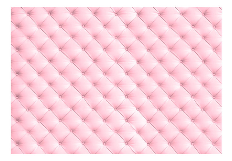 Fototapeta Słodka pianka - kompozycja o teksturze różowej skóry z pikowaniem 97094 additionalImage 1