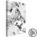 Obraz Eleganckie pąki kwiatów - elegancka grafika z kwiatowym motywem 123805 additionalThumb 6