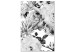 Obraz Eleganckie pąki kwiatów - elegancka grafika z kwiatowym motywem 123805