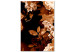 Obraz Jesienna kompozycja kwiatowa - motyw florystyczny w sepii i bieli 123915