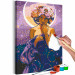 Obraz do malowania po numerach Kobieta księżyc 130815 additionalThumb 3