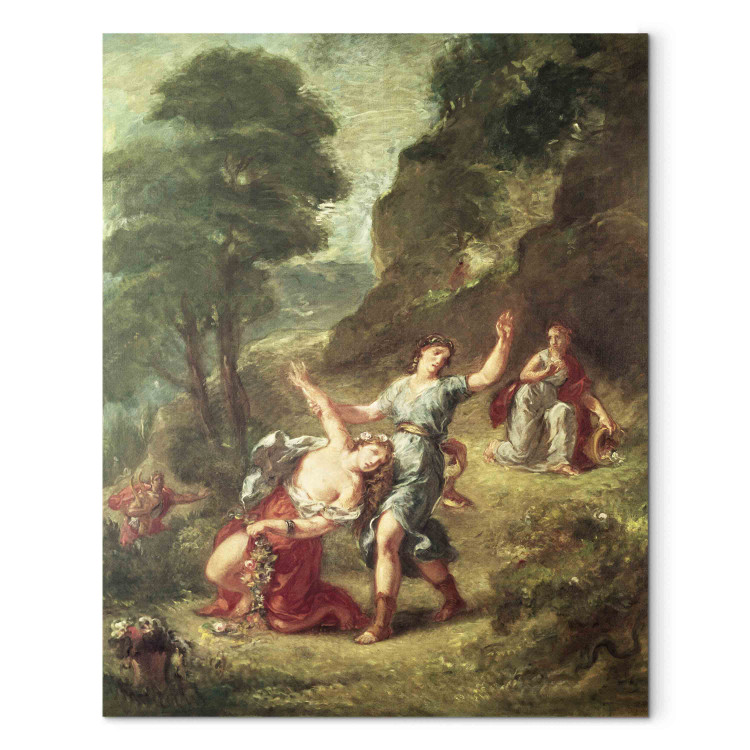 Reprodukcja obrazu Orpheus and Eurydice, Spring from a series of the Four Seasons 157645