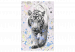 Obraz do malowania po numerach Biały tygrys 128355 additionalThumb 7