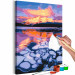 Obraz do malowania po numerach Jezioro Minnewanka 131455 additionalThumb 3