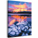 Obraz do malowania po numerach Jezioro Minnewanka 131455 additionalThumb 5