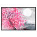 Plakat Japońskie widoki - pejzaż z górą Fudżi i różowym drzewem 145755 additionalThumb 19