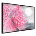 Plakat Japońskie widoki - pejzaż z górą Fudżi i różowym drzewem 145755 additionalThumb 4
